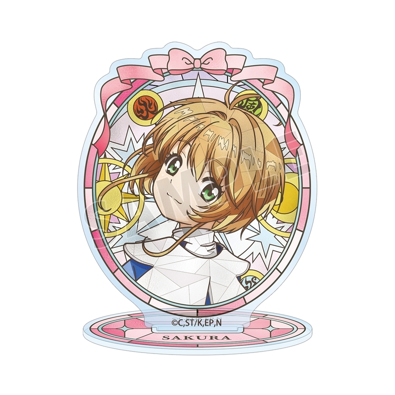 [Pre-order] "Cardcaptor Sakura: Clear Card Arc" Kinomoto Sakura Aure Glass Acrylic Stand Ver. C
