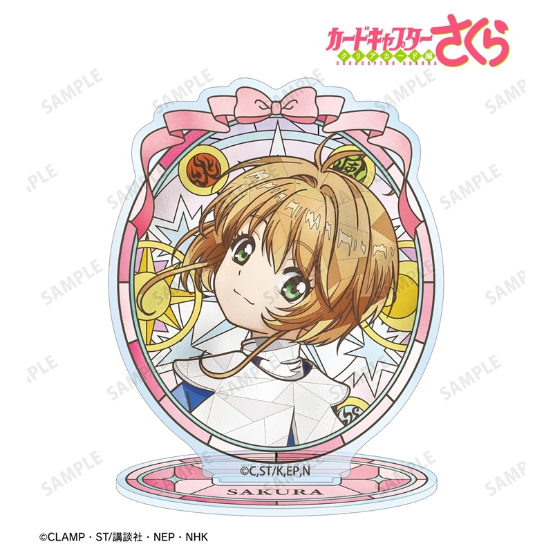[Pre-order] "Cardcaptor Sakura: Clear Card Arc" Kinomoto Sakura Aure Glass Acrylic Stand Ver. C