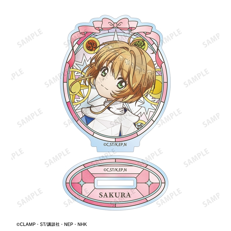 [Pre-order] "Cardcaptor Sakura: Clear Card Arc" Kinomoto Sakura Aure Glass Acrylic Stand Ver. C