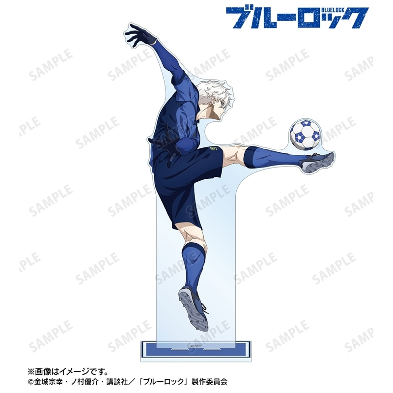 [Pre-order] "Blue Lock" Original Illustration Nagi Seishiro Tatakau Senaka x Rain Ver. Super Extra Large Acrylic Stand