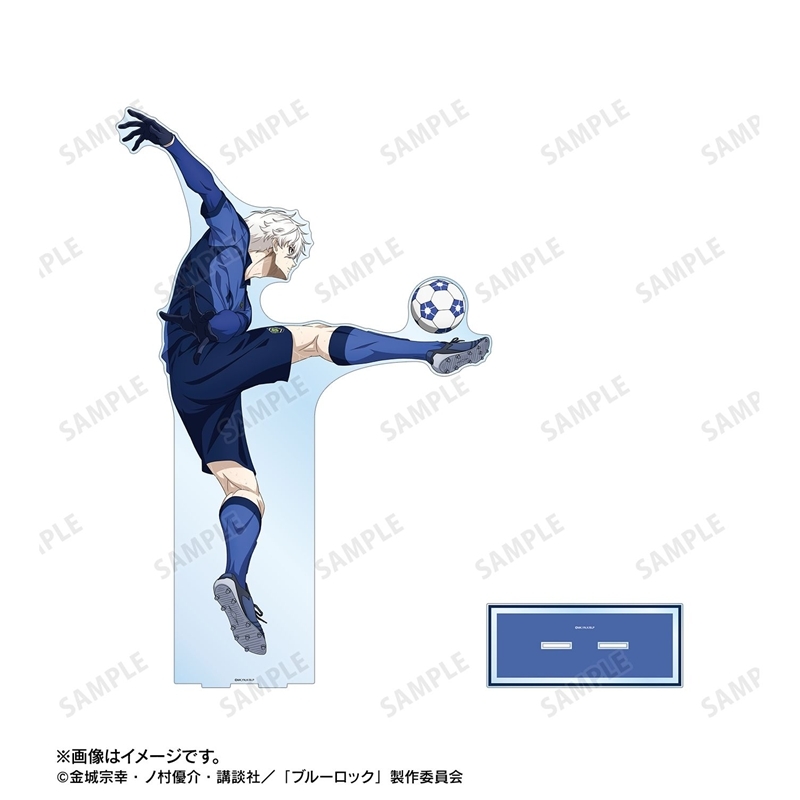 [Pre-order] "Blue Lock" Original Illustration Nagi Seishiro Tatakau Senaka x Rain Ver. Super Extra Large Acrylic Stand