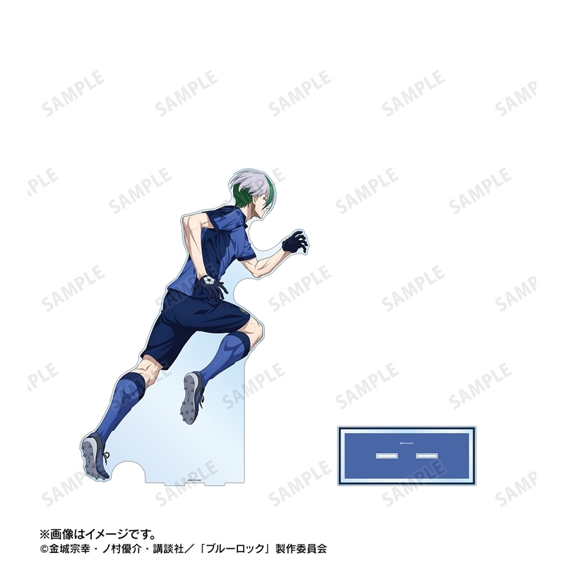 [Pre-order] "Blue Lock" Original Illustration Otoya Eita Tatakau Senaka x Rain Ver. Super Extra Large Acrylic Stand