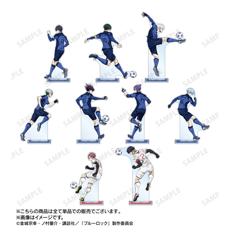 [Pre-order] "Blue Lock" Original Illustration Otoya Eita Tatakau Senaka x Rain Ver. Super Extra Large Acrylic Stand