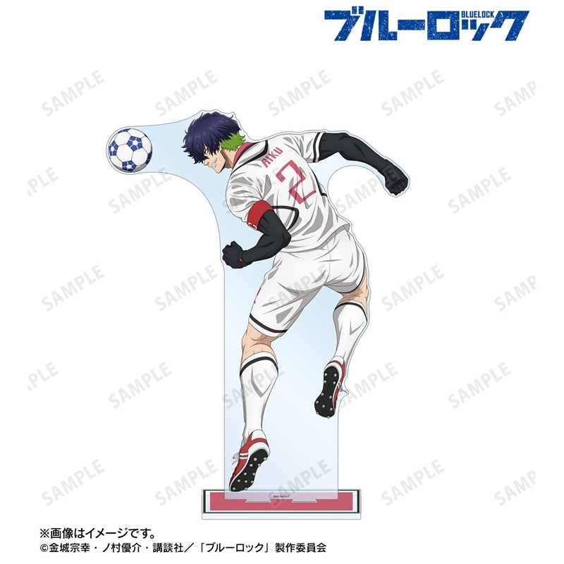 [Pre-order] "Blue Lock" Original Illustration Oliver Aiku Tatakau Senaka x Rain Ver. Super Extra Large Acrylic Stand