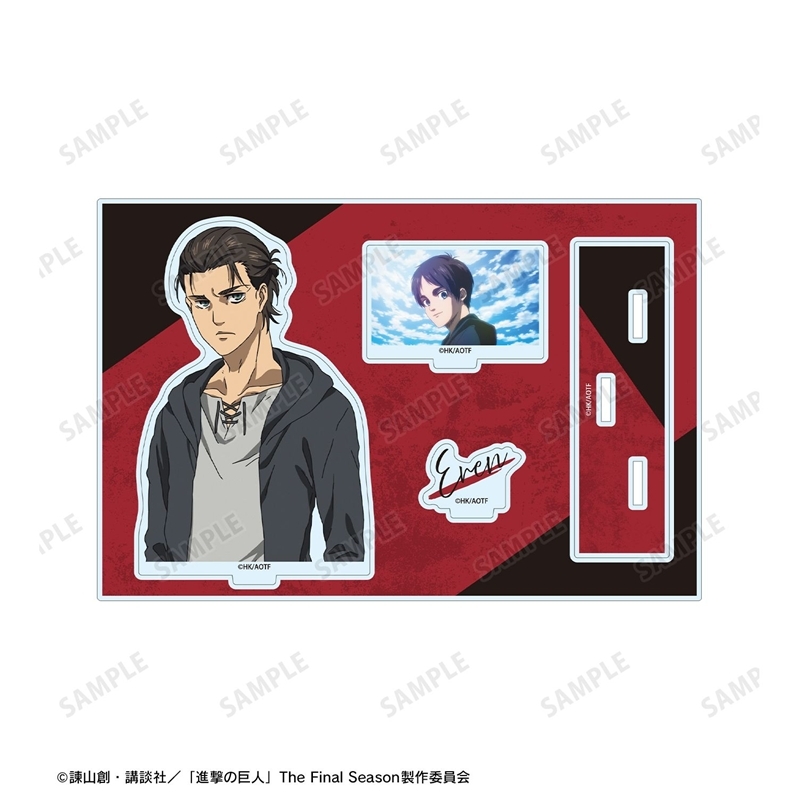 [Pre-order] "Attack on Titan" Eren Big Acrylic Stand with Parts Vol. 3