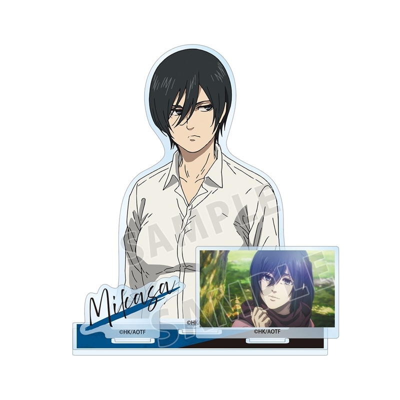 [Pre-order] "Attack on Titan" Mikasa Big Acrylic Stand with Parts Vol. 3