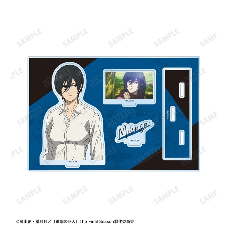 [Pre-order] "Attack on Titan" Mikasa Big Acrylic Stand with Parts Vol. 3