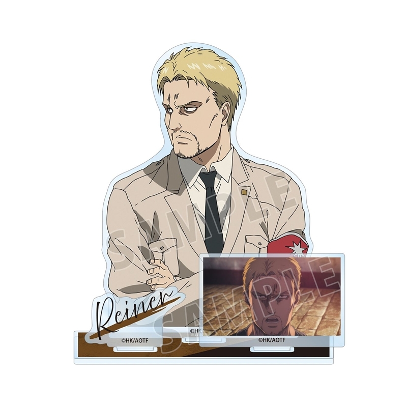 [Pre-order] "Attack on Titan" Reiner Big Acrylic Stand with Parts Vol. 2