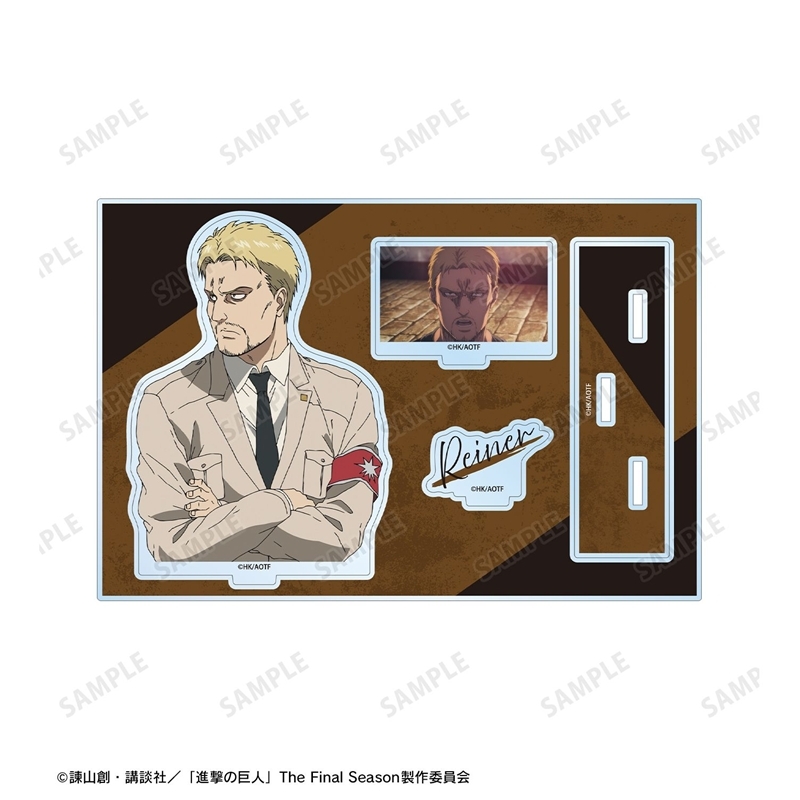 [Pre-order] "Attack on Titan" Reiner Big Acrylic Stand with Parts Vol. 2
