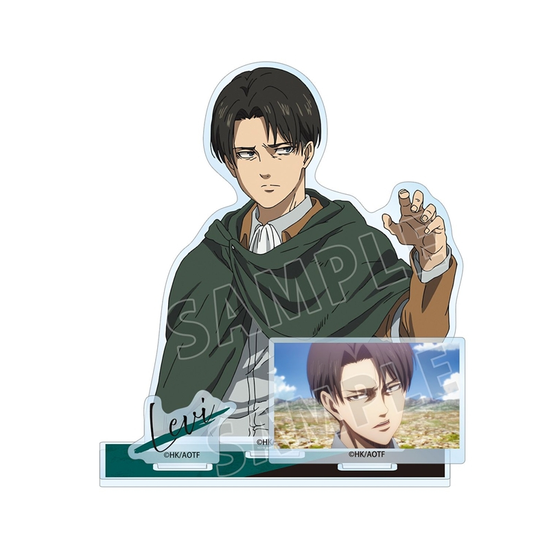 [Pre-order] "Attack on Titan" Levi Big Acrylic Stand with Parts Vol. 3