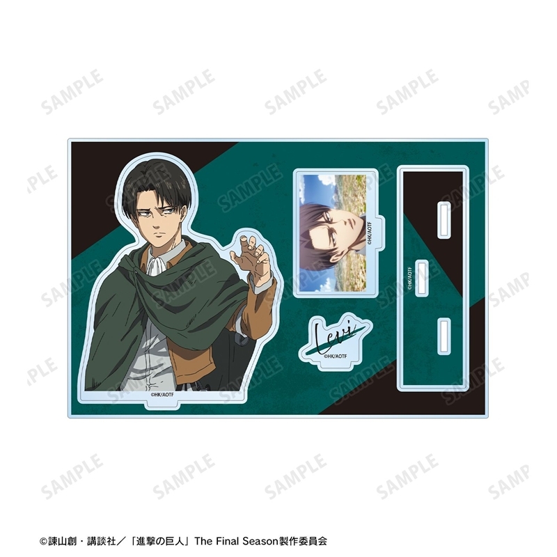 [Pre-order] "Attack on Titan" Levi Big Acrylic Stand with Parts Vol. 3