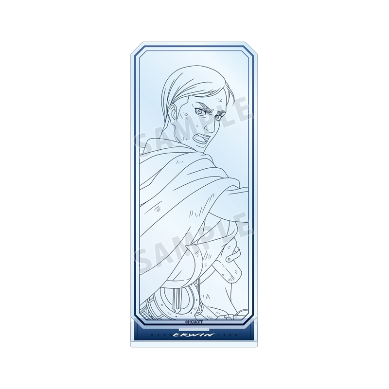 [Pre-order] "Attack on Titan" Original Illustration Erwin Tatakau Senaka Drawing Ver. Vol. 2 Big Acrylic Stand