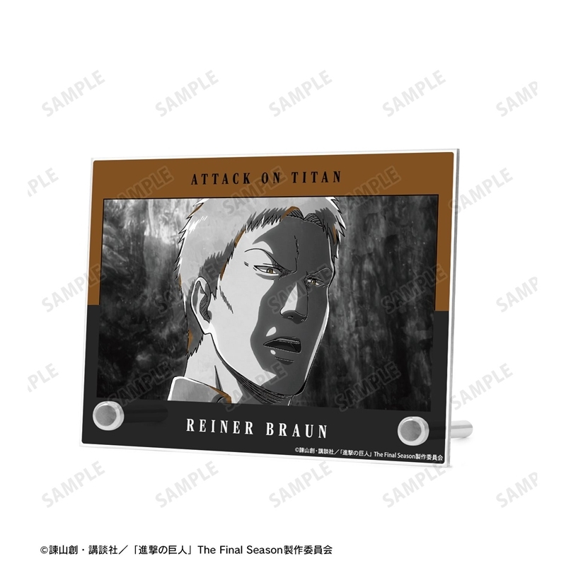 [Pre-order] "Attack on Titan" Reiner Ani-Art BLACK LABEL Vol. 3 A6 Acrylic Panel
