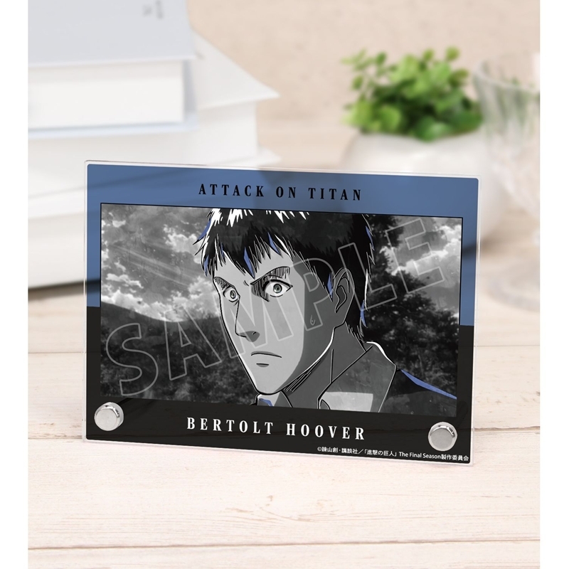 [Pre-order] "Attack on Titan" Bertolt Ani-Art BLACK LABEL Vol. 3 A6 Acrylic Panel