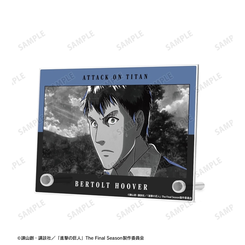 [Pre-order] "Attack on Titan" Bertolt Ani-Art BLACK LABEL Vol. 3 A6 Acrylic Panel