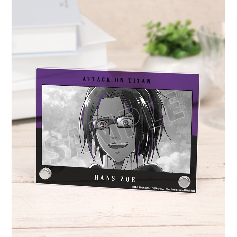 [Pre-order] "Attack on Titan" Hans Ani-Art BLACK LABEL Vol. 3 A6 Acrylic Panel
