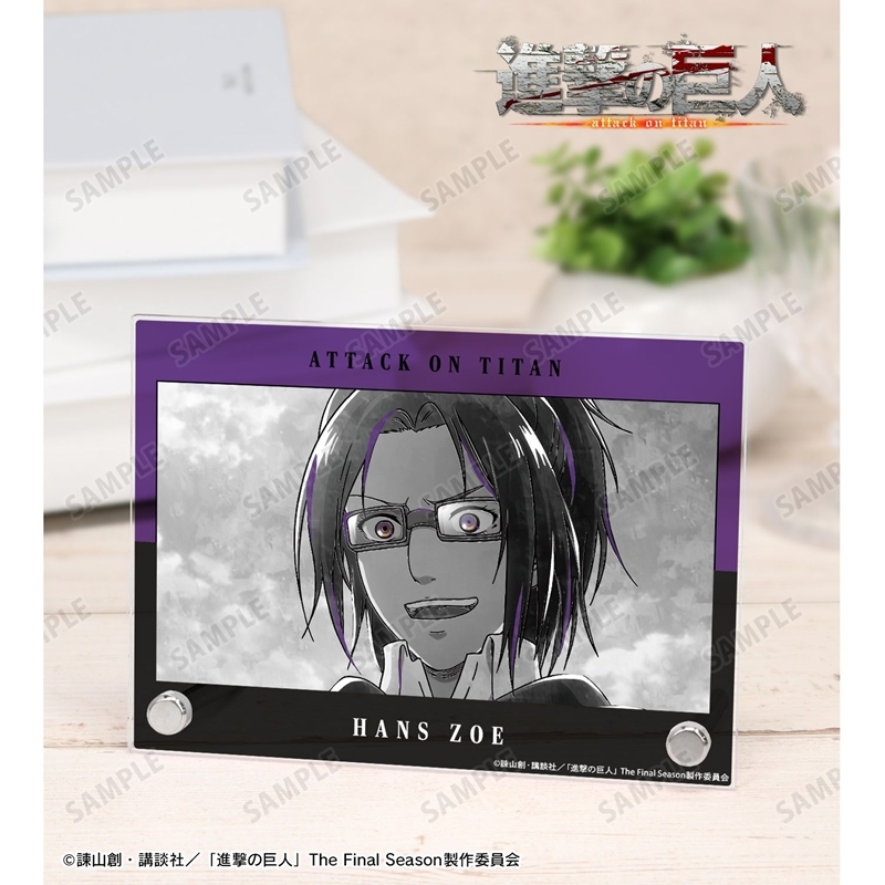 [Pre-order] "Attack on Titan" Hans Ani-Art BLACK LABEL Vol. 3 A6 Acrylic Panel