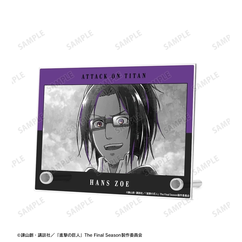 [Pre-order] "Attack on Titan" Hans Ani-Art BLACK LABEL Vol. 3 A6 Acrylic Panel