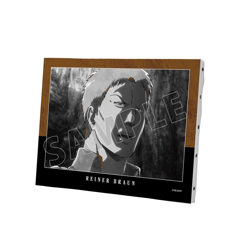 [Pre-order] "Attack on Titan" Reiner Ani-Art BLACK LABEL Vol. 3 F0 Canvas Board