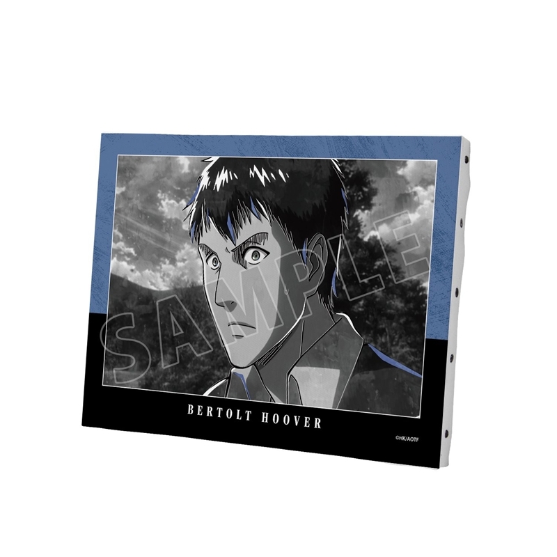 [Pre-order] "Attack on Titan" Bertolt Ani-Art BLACK LABEL Vol. 3 F0 Canvas Board