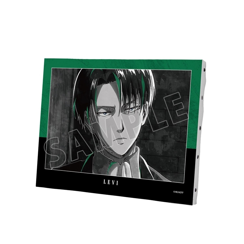 [Pre-order] "Attack on Titan" Levi Ani-Art BLACK LABEL Vol. 3 F0 Canvas Board