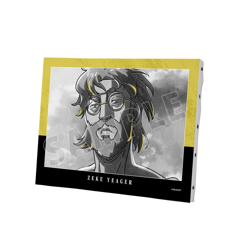 [Pre-order] "Attack on Titan" Zeke Ani-Art BLACK LABEL Vol. 3 F0 Canvas Board