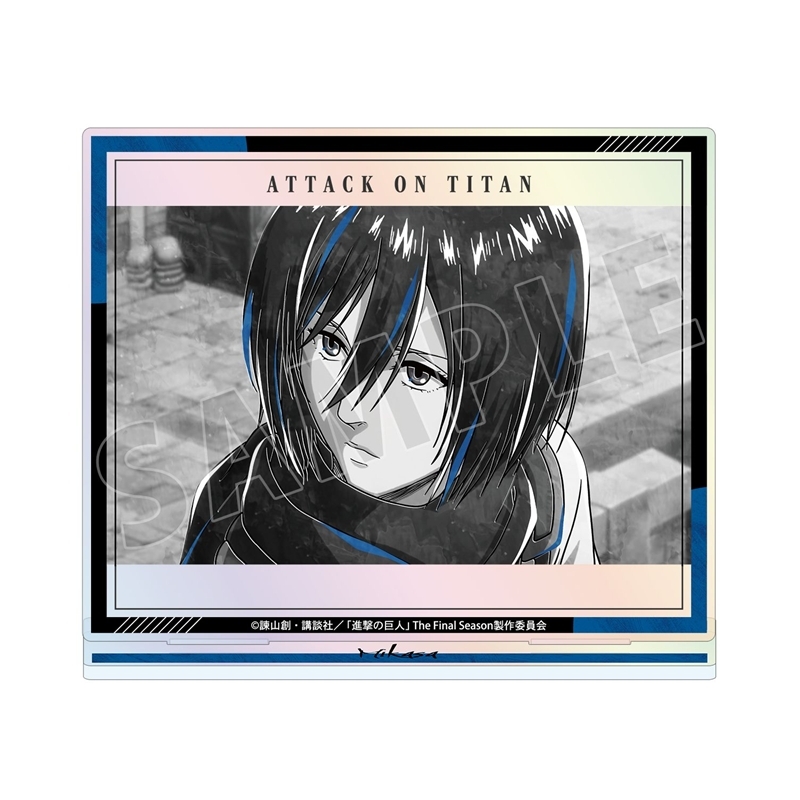 [Pre-order] "Attack on Titan" Mikasa Ani-Art BLACK LABEL Vol. 3 Aurora Acrylic Stand