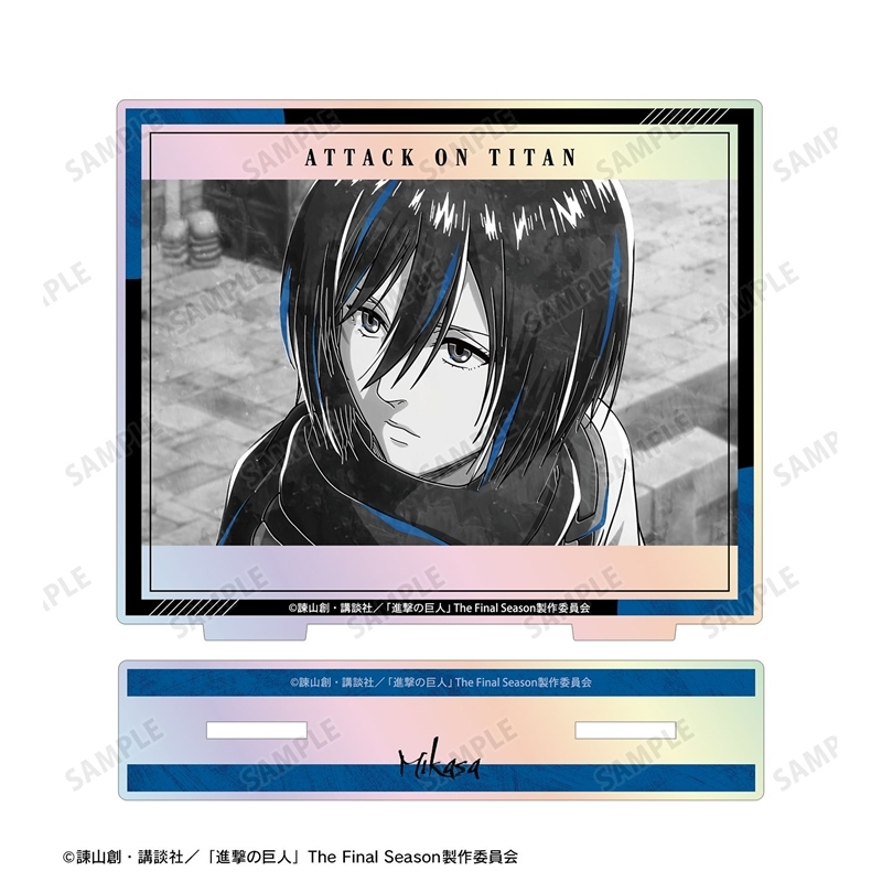 [Pre-order] "Attack on Titan" Mikasa Ani-Art BLACK LABEL Vol. 3 Aurora Acrylic Stand