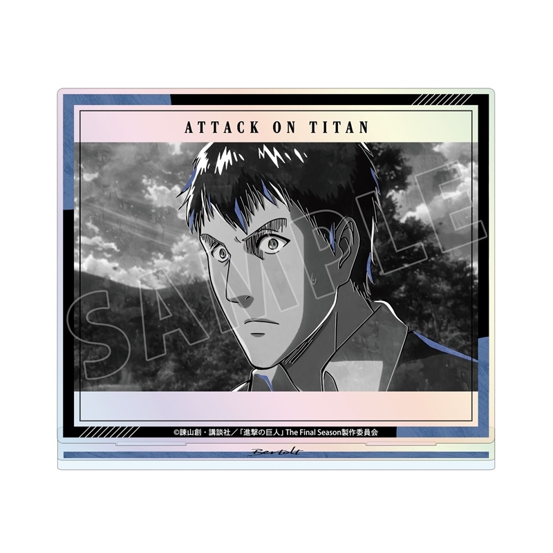 [Pre-order] "Attack on Titan" Bertolt Ani-Art BLACK LABEL Vol. 3 Aurora Acrylic Stand