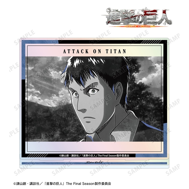 [Pre-order] "Attack on Titan" Bertolt Ani-Art BLACK LABEL Vol. 3 Aurora Acrylic Stand