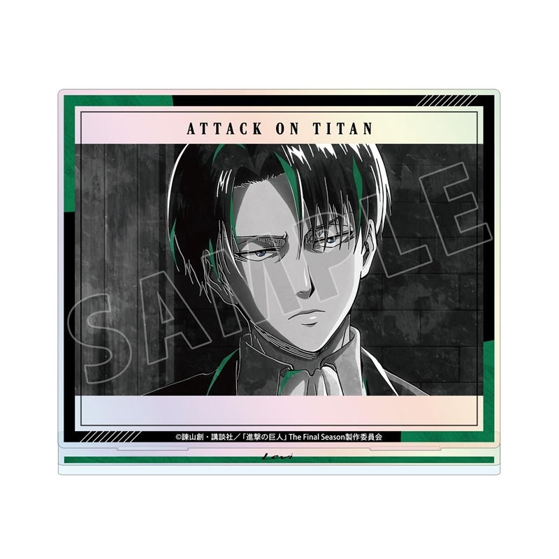 [Pre-order] "Attack on Titan" Levi Ani-Art BLACK LABEL Vol. 3 Aurora Acrylic Stand