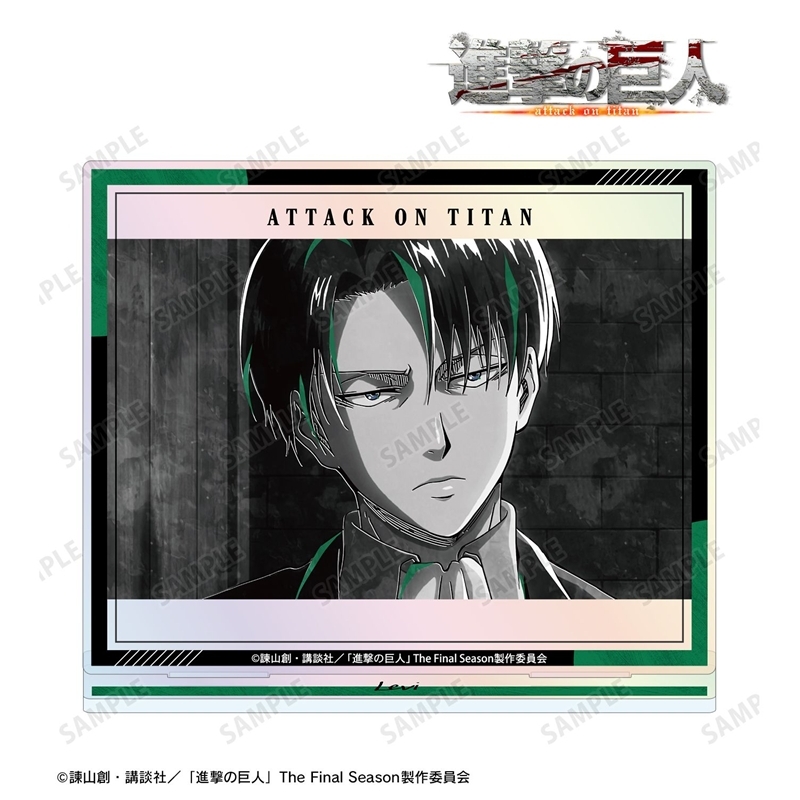 [Pre-order] "Attack on Titan" Levi Ani-Art BLACK LABEL Vol. 3 Aurora Acrylic Stand