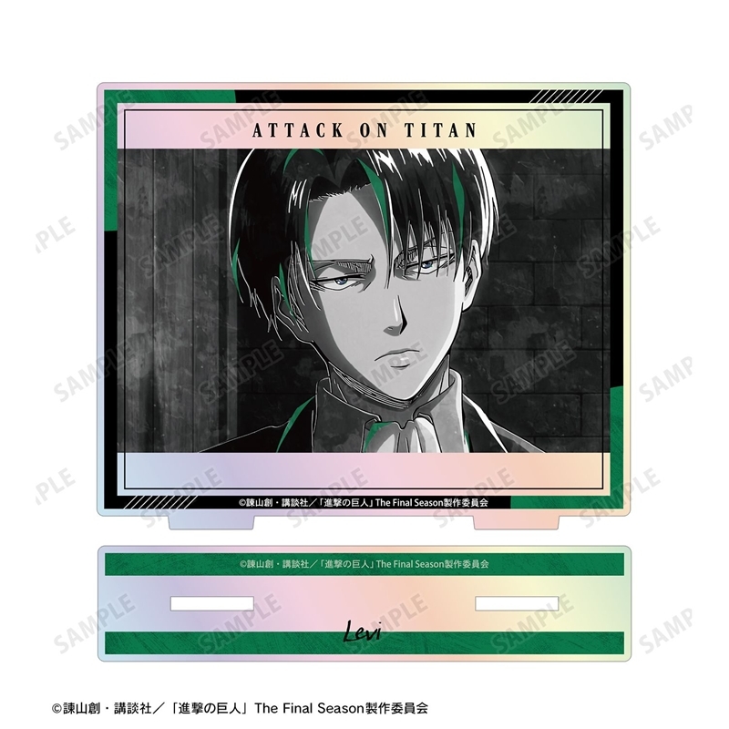 [Pre-order] "Attack on Titan" Levi Ani-Art BLACK LABEL Vol. 3 Aurora Acrylic Stand