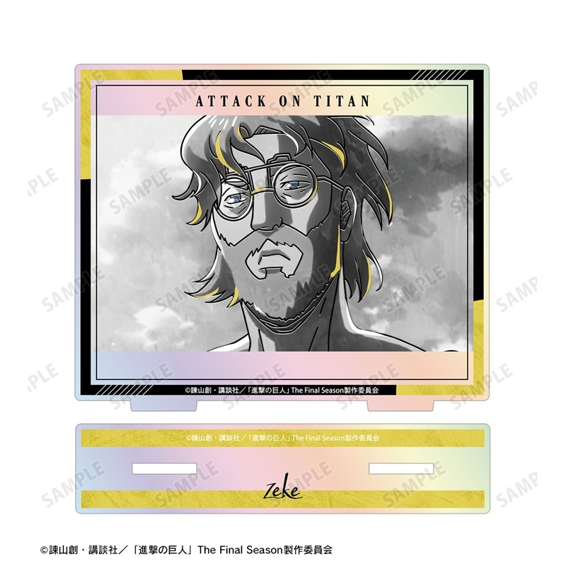 [Pre-order] "Attack on Titan" Zeke Ani-Art BLACK LABEL Vol. 3 Aurora Acrylic Stand