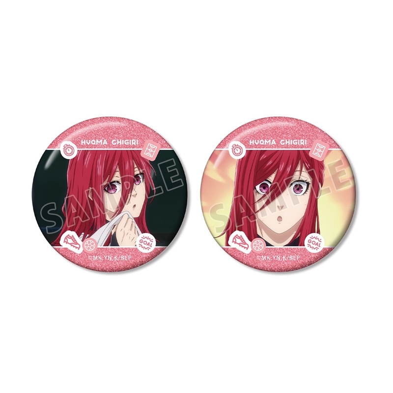 [Pre-order] "Blue Lock" Chigiri Hyoma Scenes Glitter Can Badge 2 Set
