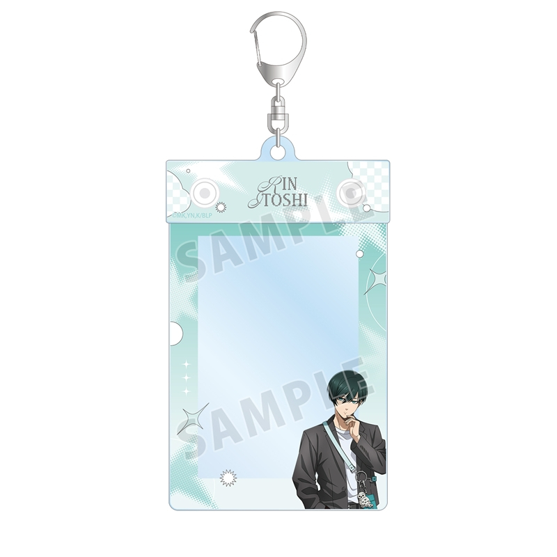[Pre-order] "Blue Lock" Original Illustration Itoshi Rin Monotone Street Fashion Ver. B8 Size Multi Card Holder