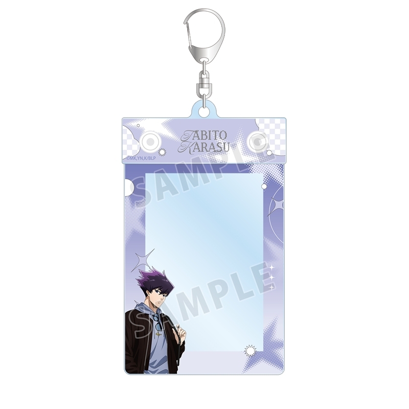 [Pre-order] "Blue Lock" Original Illustration Karasu Tabito Monotone Street Fashion Ver. B8 Size Multi Card Holder