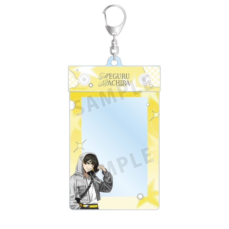 [Pre-order] "Blue Lock" Original Illustration Bachira Meguru Monotone Street Fashion Ver. B8 Size Multi Card Holder