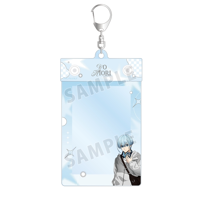[Pre-order] "Blue Lock" Original Illustration Hiori Yo Monotone Street Fashion Ver. B8 Size Multi Card Holder
