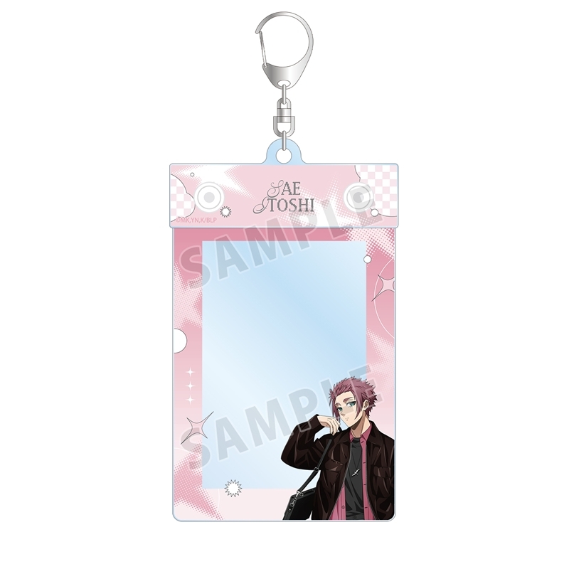 [Pre-order] "Blue Lock" Original Illustration Itoshi Sae Monotone Street Fashion Ver. B8 Size Multi Card Holder