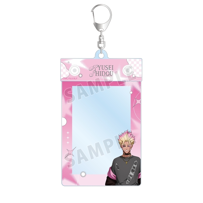 [Pre-order] "Blue Lock" Original Illustration Shidou Ryusei Monotone Street Fashion Ver. B8 Size Multi Card Holder