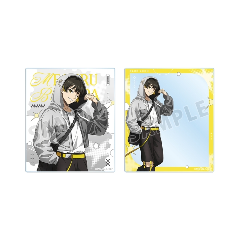 [Pre-order] "Blue Lock" Original Illustration Bachira Meguru Monotone Street Fashion Ver. Acrylic Card 2 Set