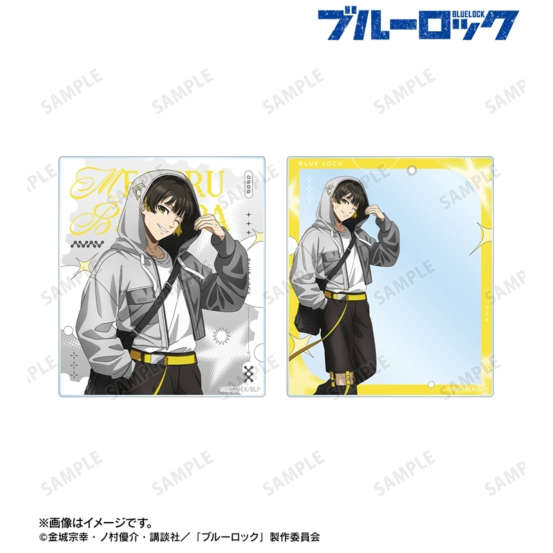 [Pre-order] "Blue Lock" Original Illustration Bachira Meguru Monotone Street Fashion Ver. Acrylic Card 2 Set