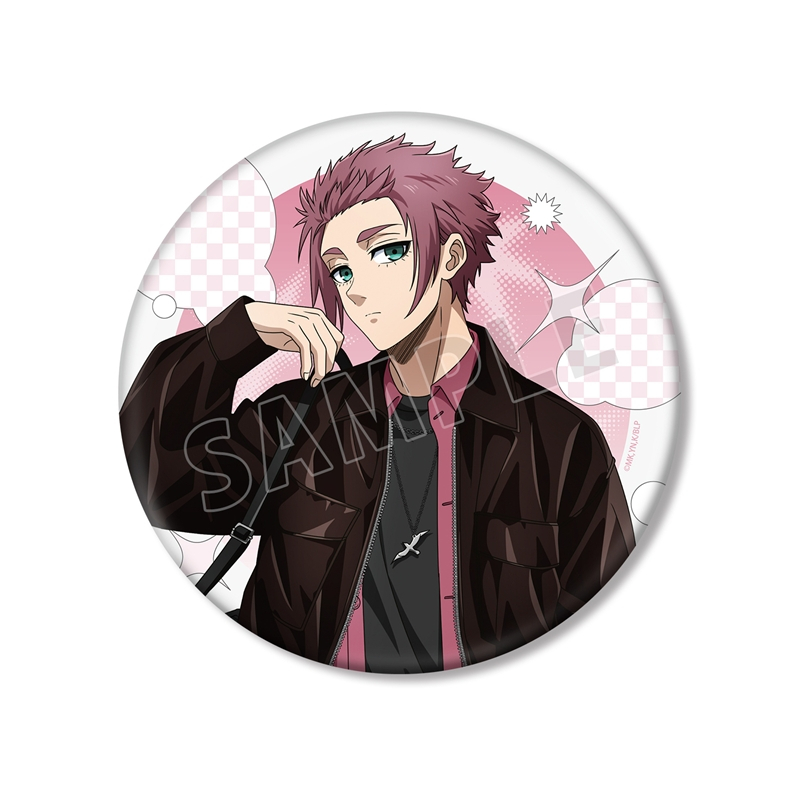 [Pre-order] "Blue Lock" Original Illustration Itoshi Sae Monotone Street Fashion Ver. Big Can Badge