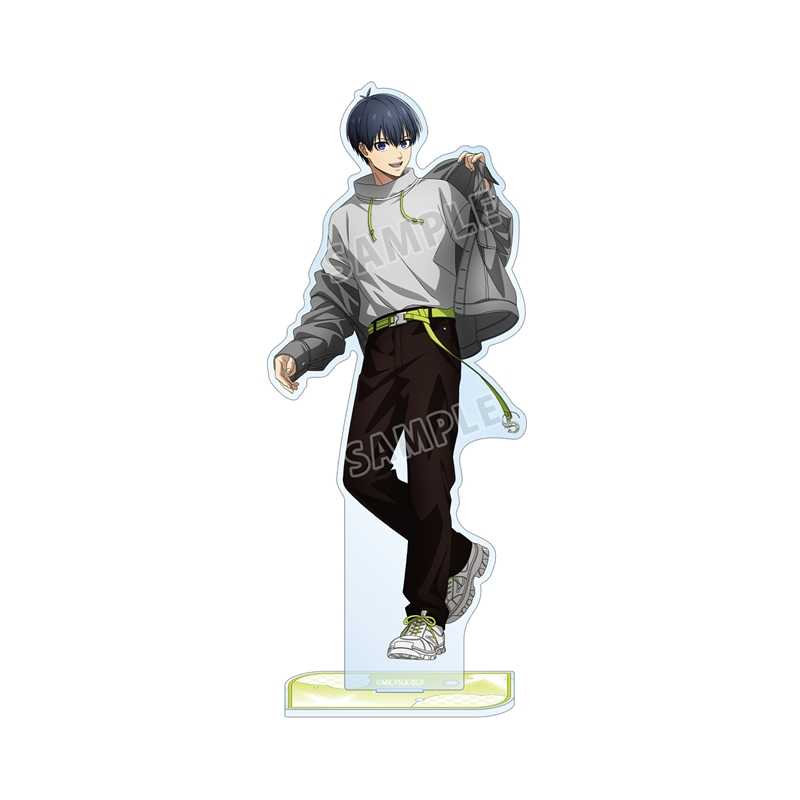 [Pre-order] "Blue Lock" Original Illustration Isagi Yoichi Monotone Street Fashion Ver. Big Acrylic Stand
