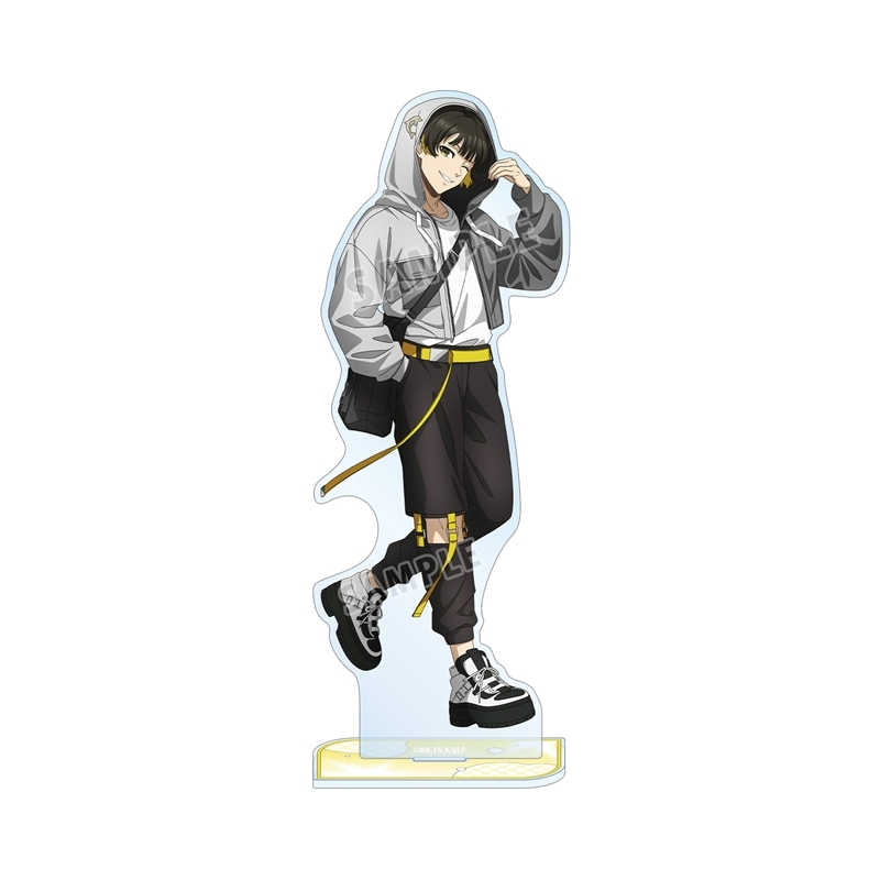 [Pre-order] "Blue Lock" Original Illustration Bachira Meguru Monotone Street Fashion Ver. Big Acrylic Stand