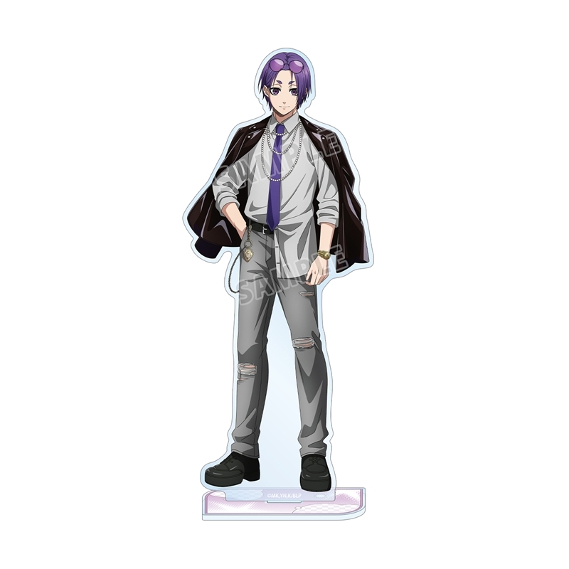 [Pre-order] "Blue Lock" Original Illustration Mikage Reo Monotone Street Fashion Ver. Big Acrylic Stand