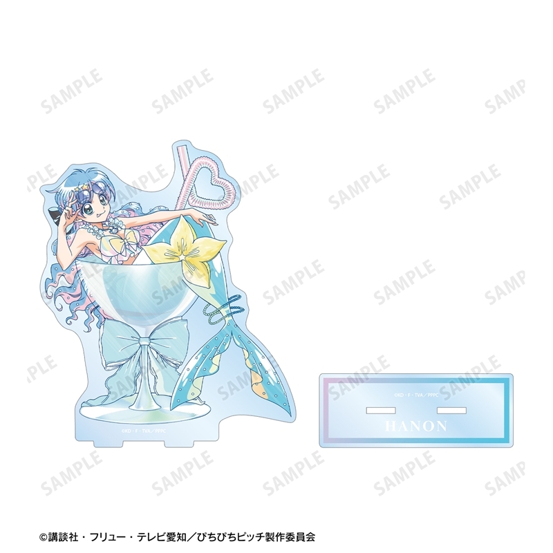 [Pre-order] "Mermaid Melody Pichi Pichi Pitch" Original Illustration Hanon Cocktail Glass Ver. Ani-Art Clear Label Big Acrylic Stand
