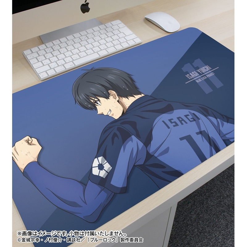 [Pre-order] "Blue Lock" Original Illustration Isagi Yoichi Tatakau Senaka x Rain Ver. Multi Desk Mat