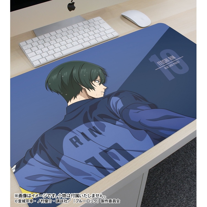 [Pre-order] "Blue Lock" Original Illustration Itoshi Rin Tatakau Senaka x Rain Ver. Multi Desk Mat